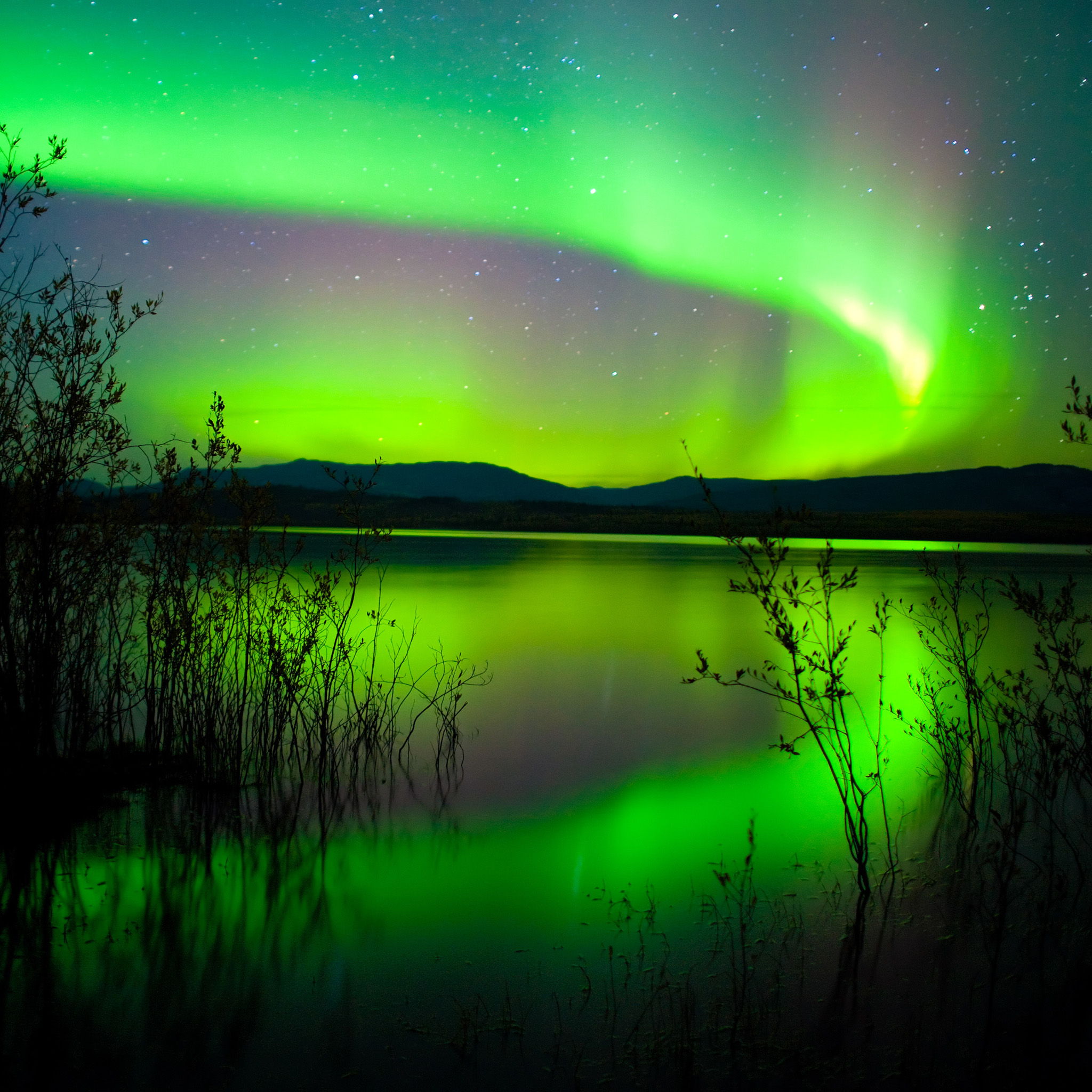 Northern Lights Canada - HD Wallpaper 
