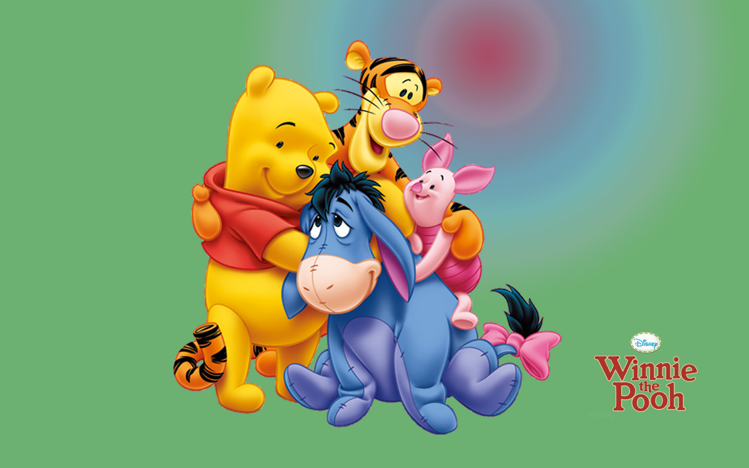 Winnie Pooh N Friend - HD Wallpaper 