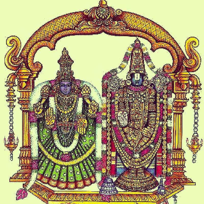 Sri Venkateswara Wallpapers - Lakshmi Srinivasa - HD Wallpaper 