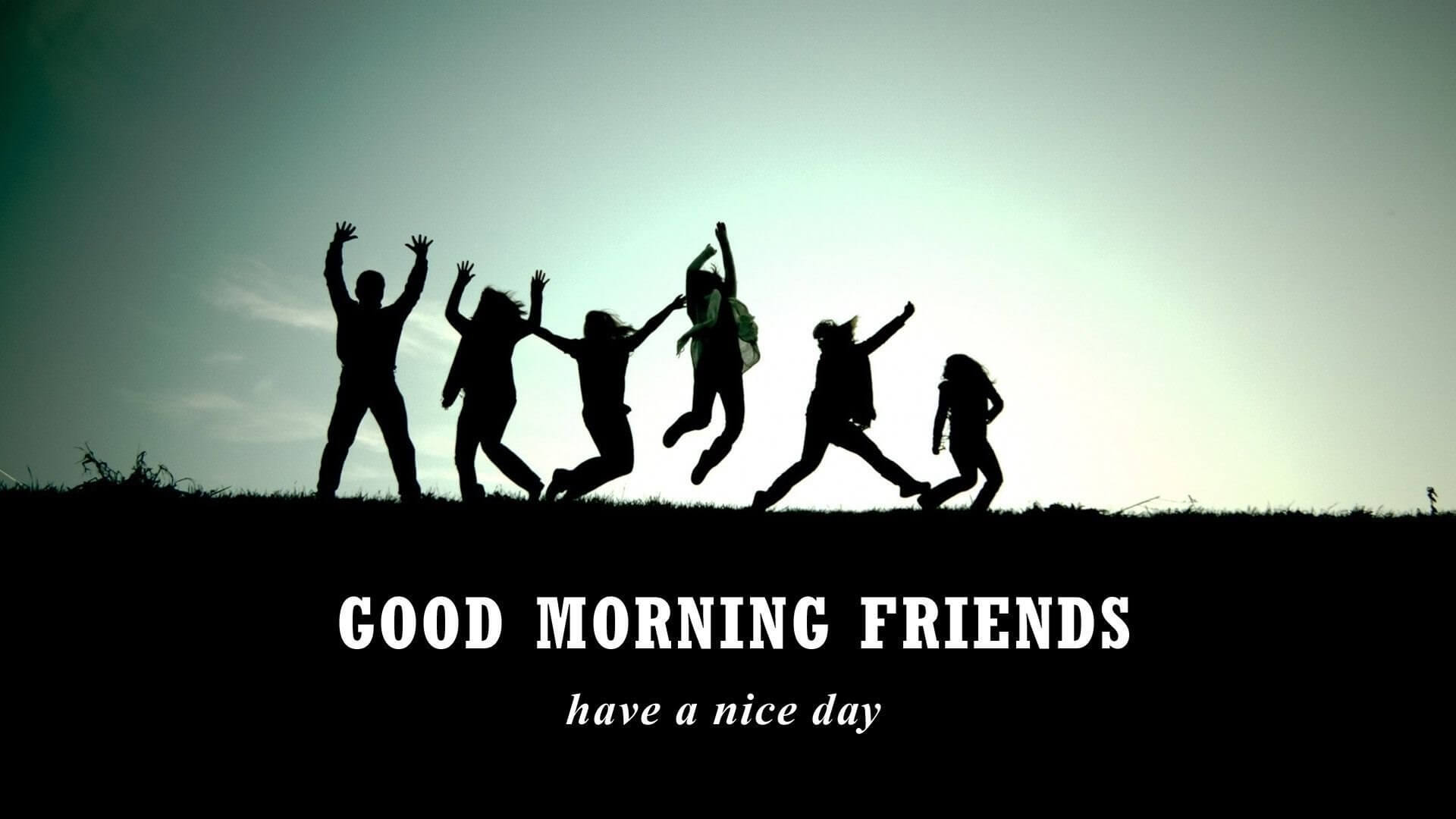 Good Morning Friends - Good Morning Have A Nice Day Wishes - HD Wallpaper 