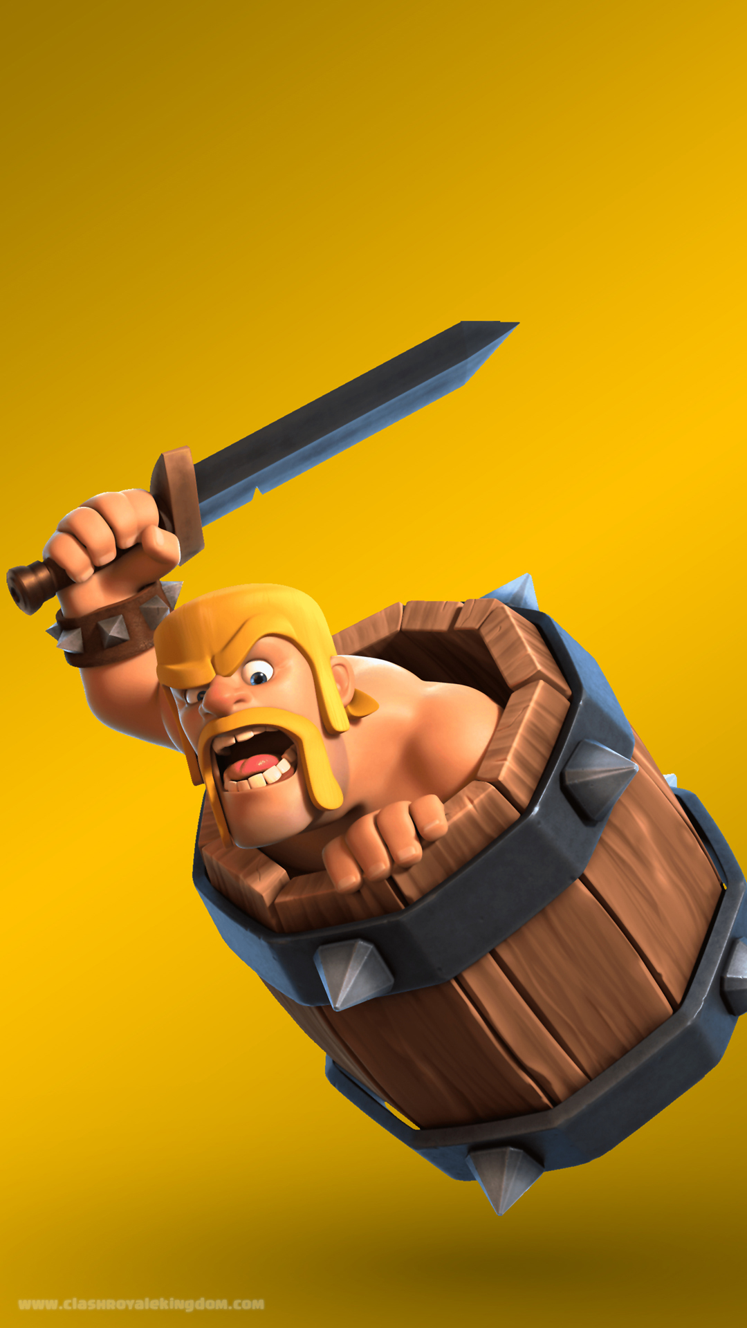 Clash Royale Barbarian Phone - HD Wallpaper 