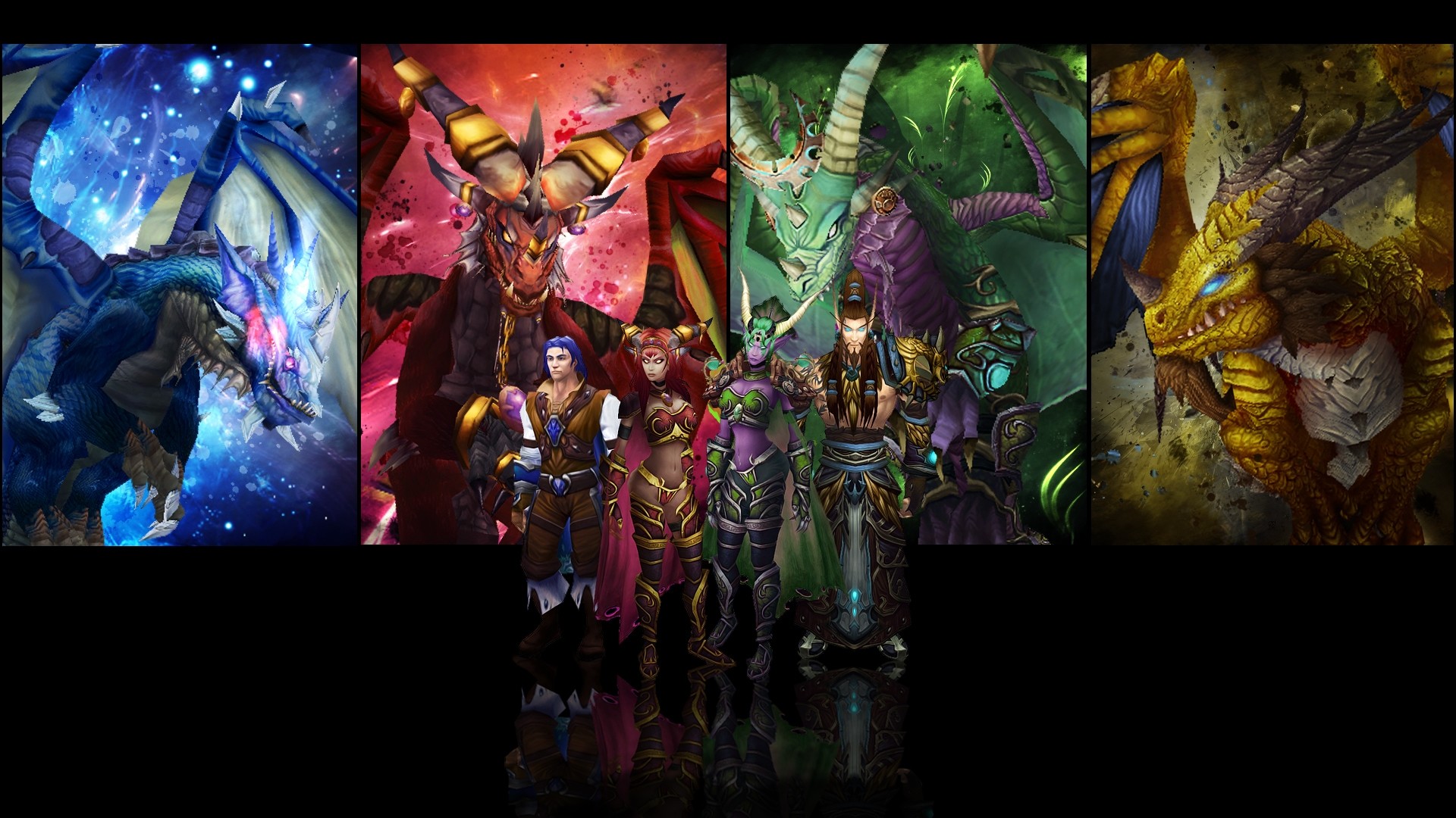 1920x1080, World Of Warcraft Alliance Players Wallpapers - Wallpaper - HD Wallpaper 