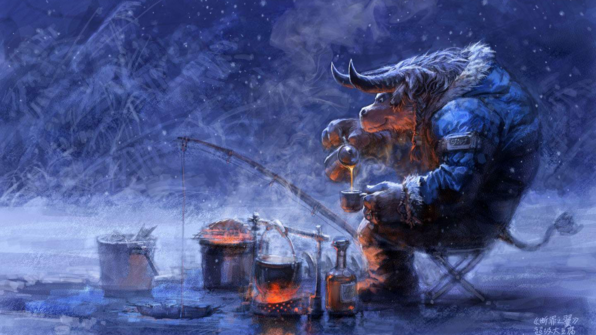 World Of Warcraft Winter - HD Wallpaper 