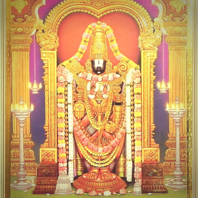 Balaji Hd Wallpapers For Mobile - Full Hd Tirupati Balaji Hd - HD Wallpaper 