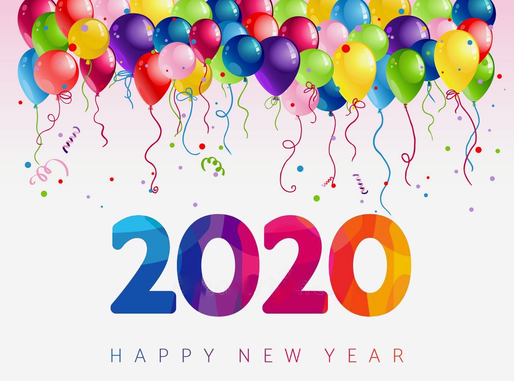Happy New Year 2020 Images Wallpaper Wishes Greeting - Happy New Year 2020 - HD Wallpaper 