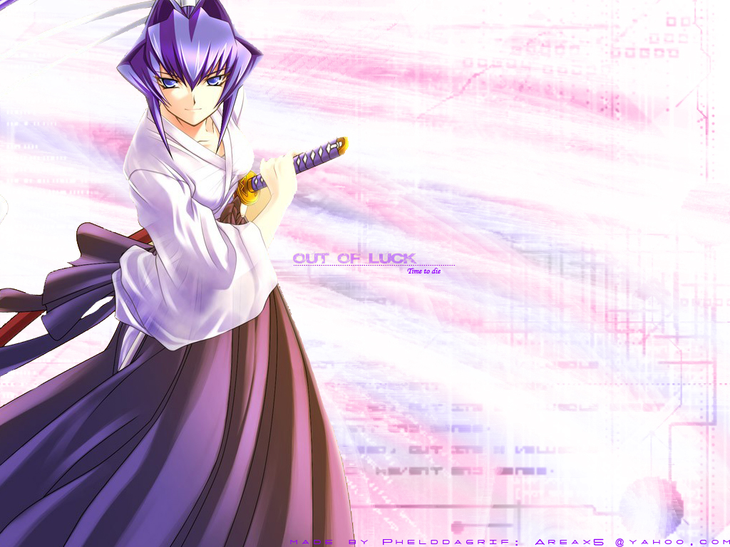 Muv-luv, Meiya Mitsurugi Wallpaper 
	style Width - Anime Empress Samurai - HD Wallpaper 
