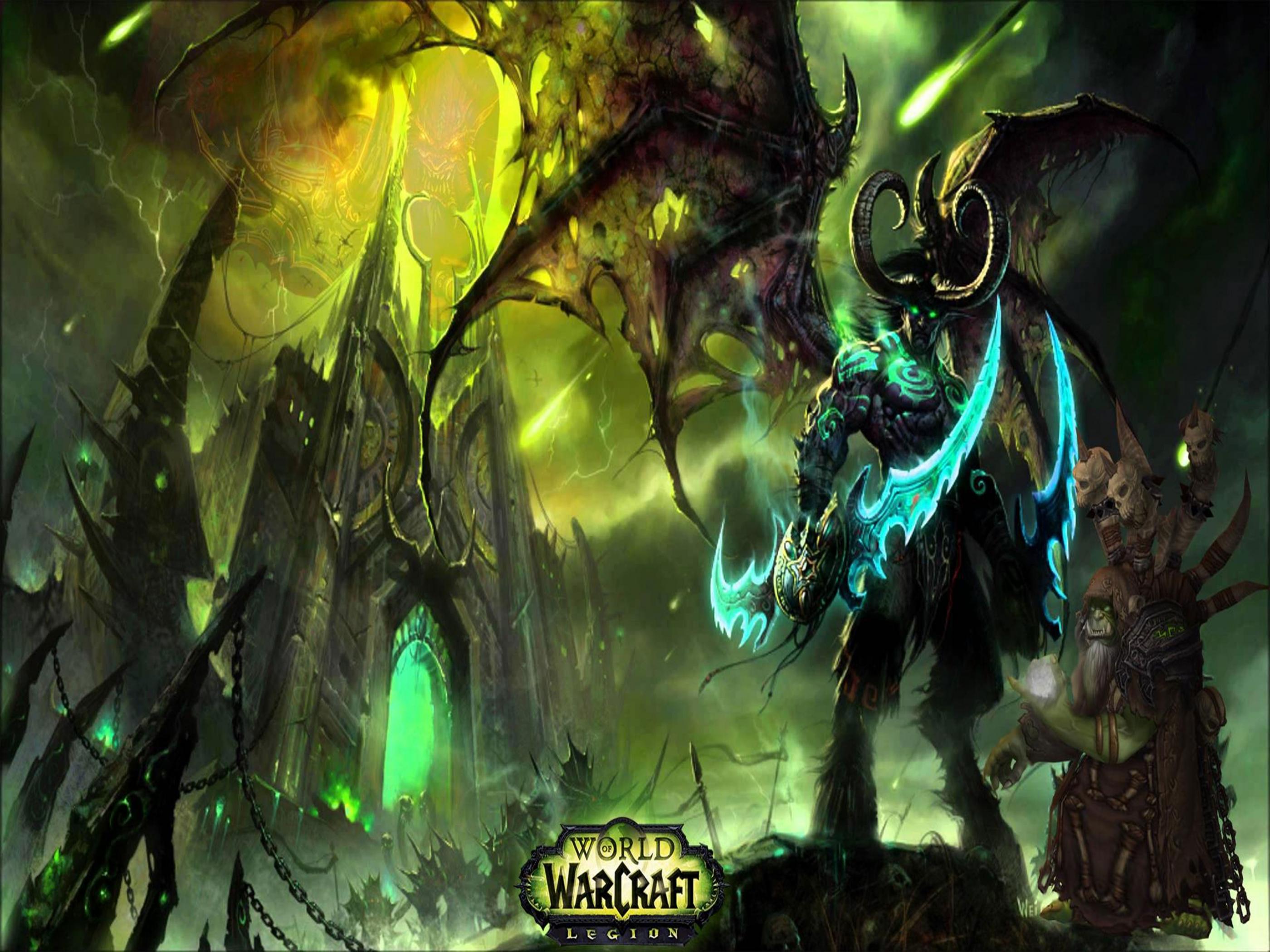World Of Warcraft Legion Wallpaper - HD Wallpaper 