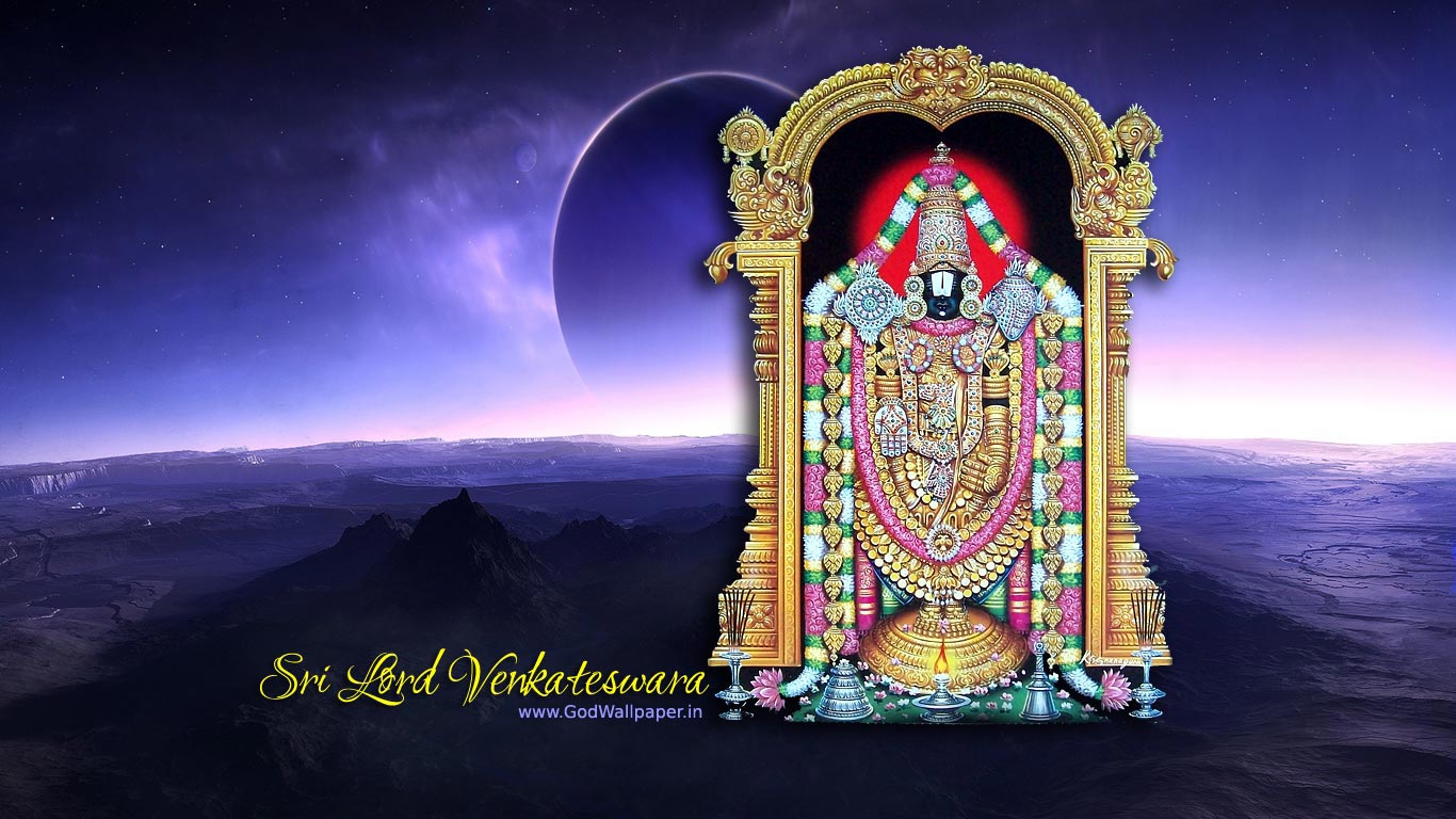 Desktop Wallpaper Hd Lord Venkateswara - HD Wallpaper 