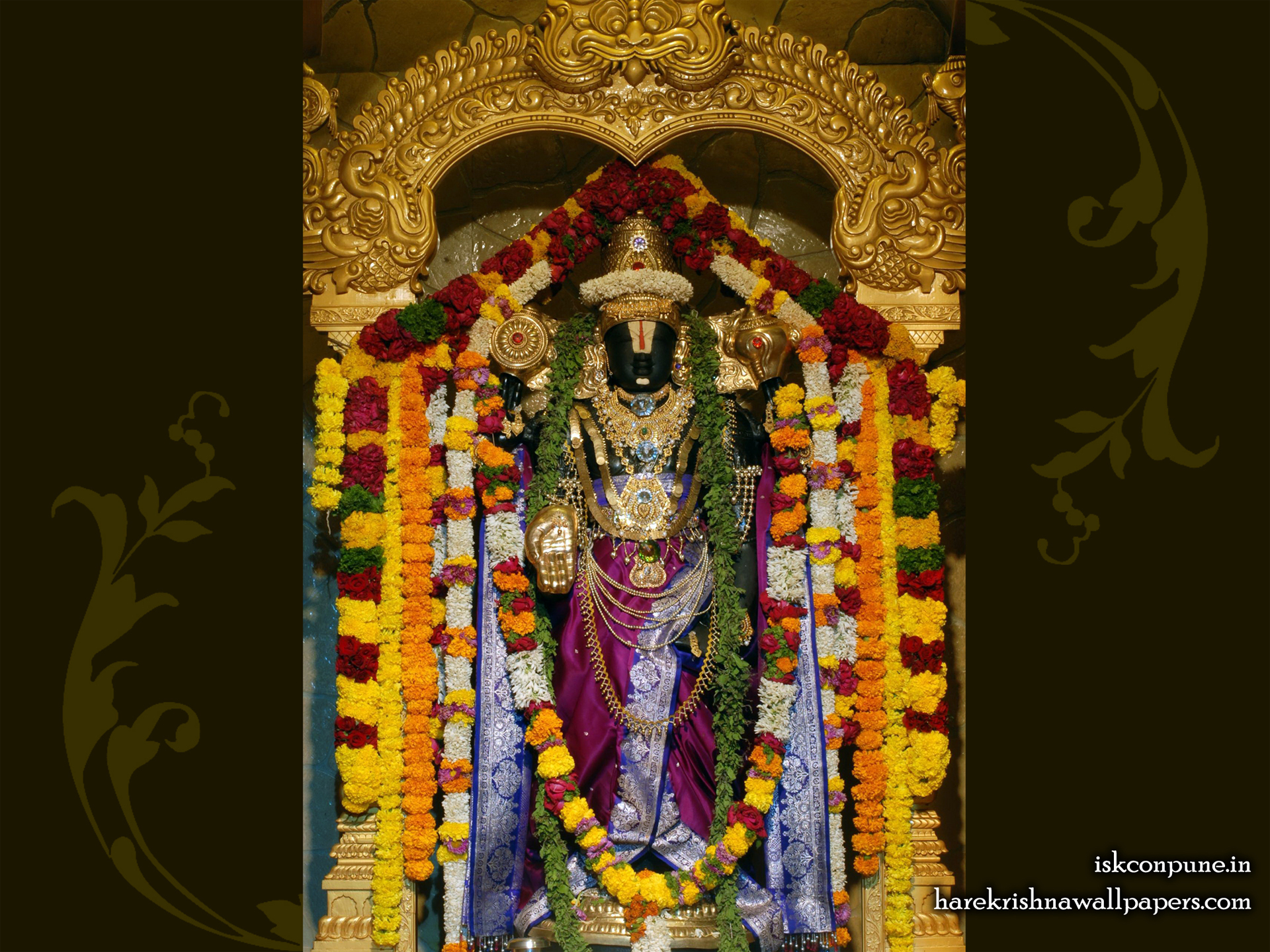 Sri Balaji Wallpaper Size Download - Lord Balaji - HD Wallpaper 