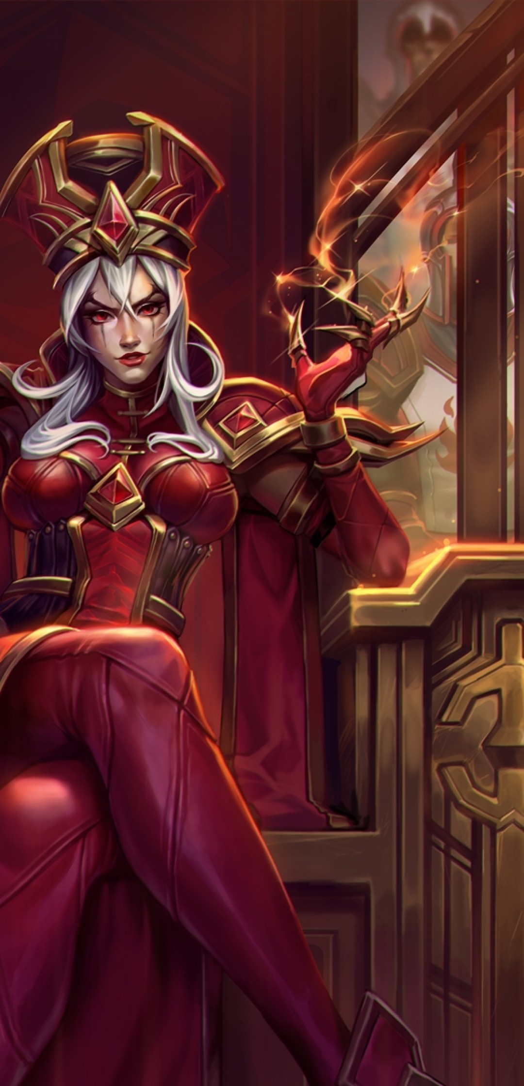 World Of Warcraft, Sally Whitemane, Throne, Knights, - Heroes Of The Storm Whitemane - HD Wallpaper 
