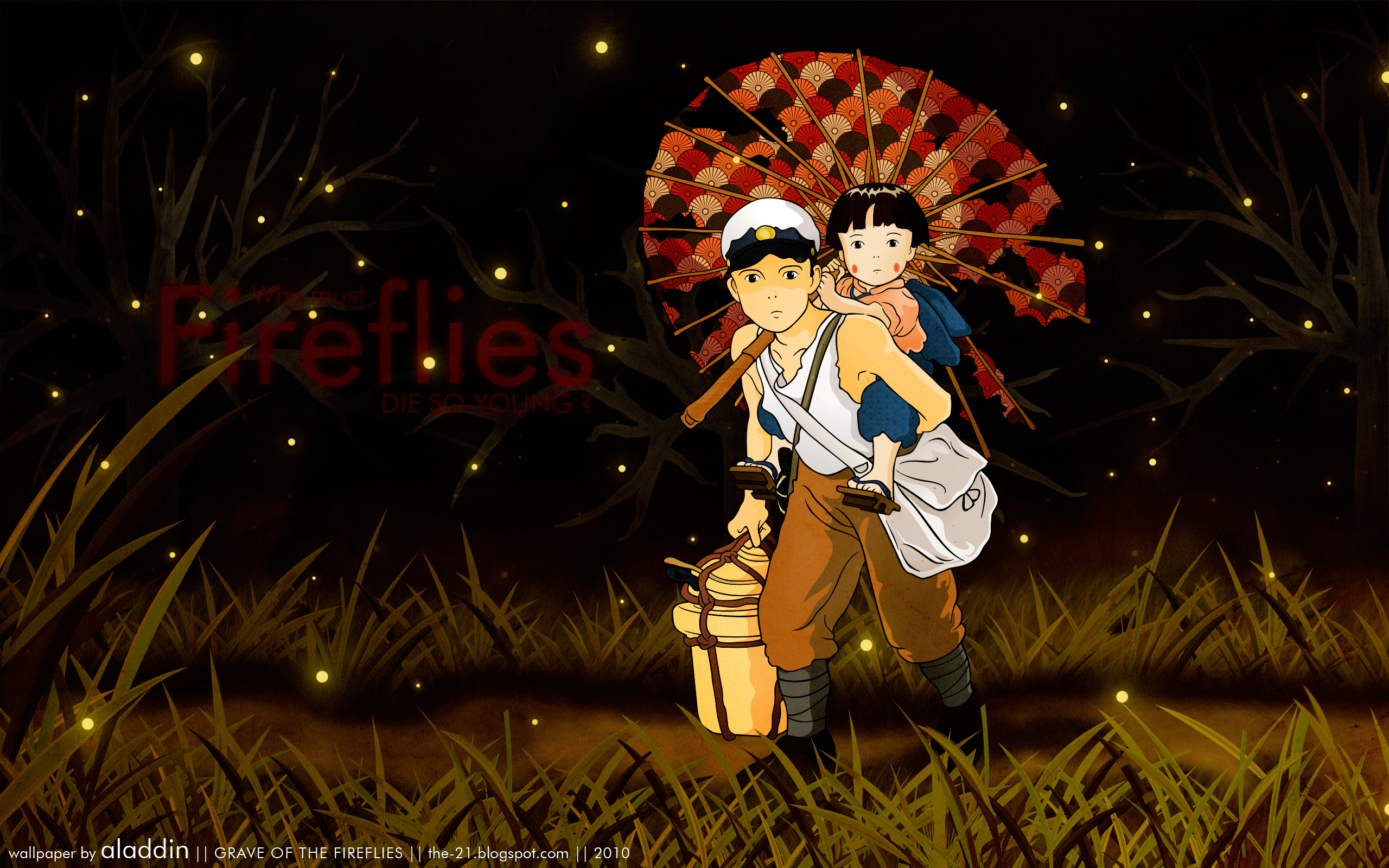 Grave Of The Fireflies Wallpaper Hd - HD Wallpaper 