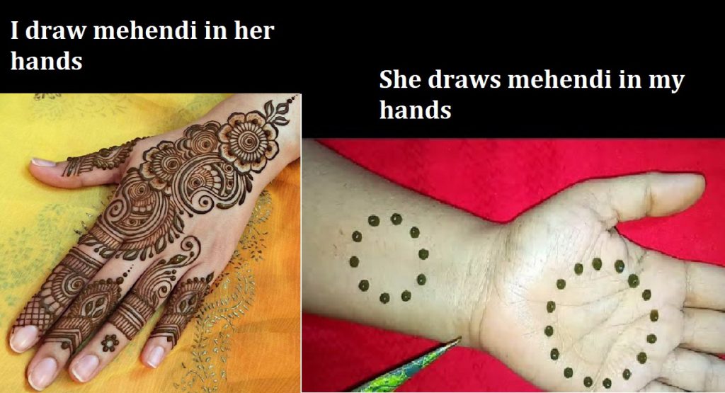 Happy Friendship Day Funny Images - Arabic Mehndi Design Back Side - HD Wallpaper 