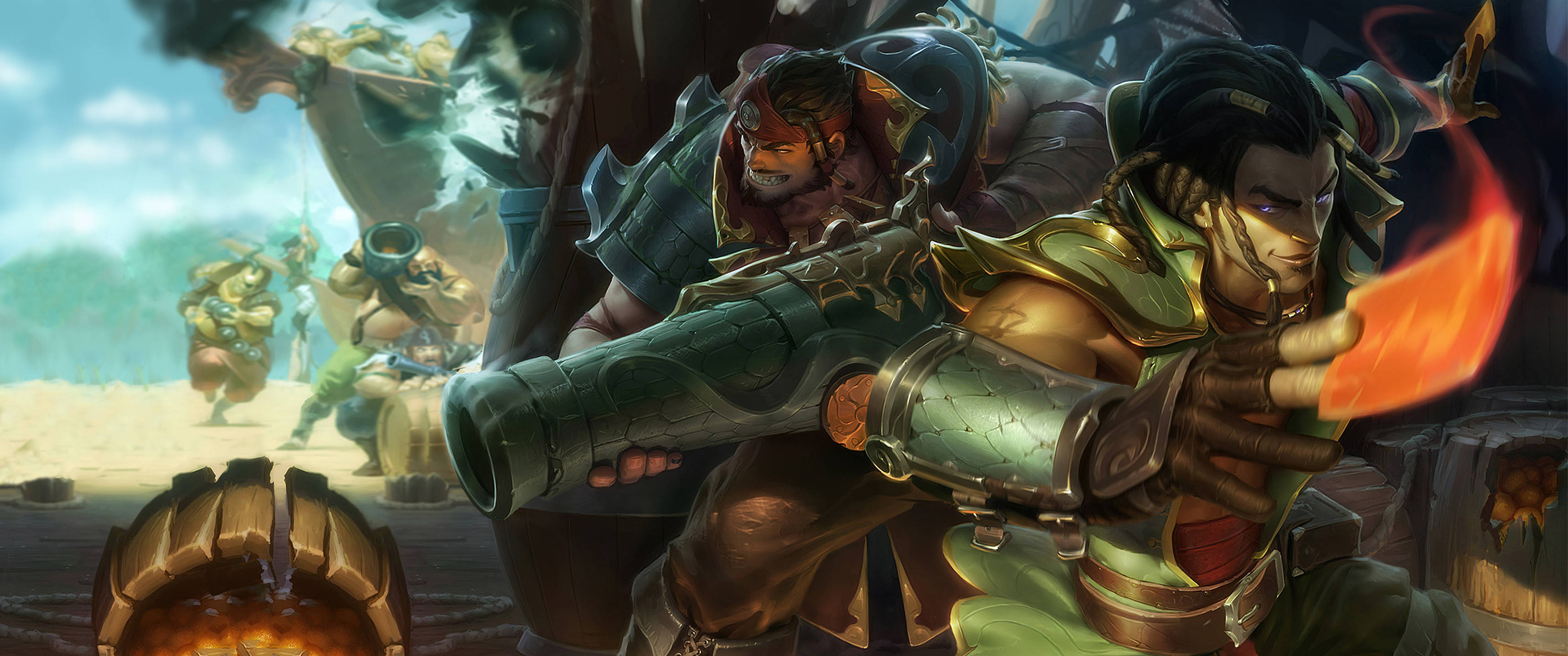 3440x1440p League Of Legends - HD Wallpaper 