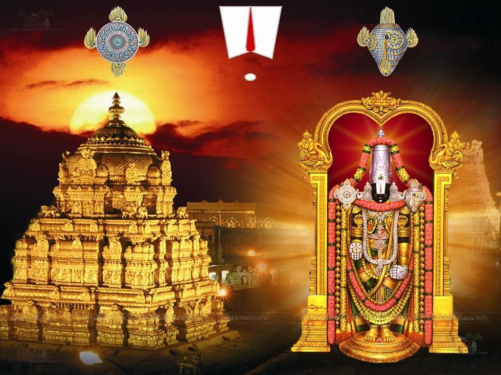 Balaji Venkateswara Temple Pic Hwb26140 - Tirumala Tirupati Venkateswara Swamy - HD Wallpaper 
