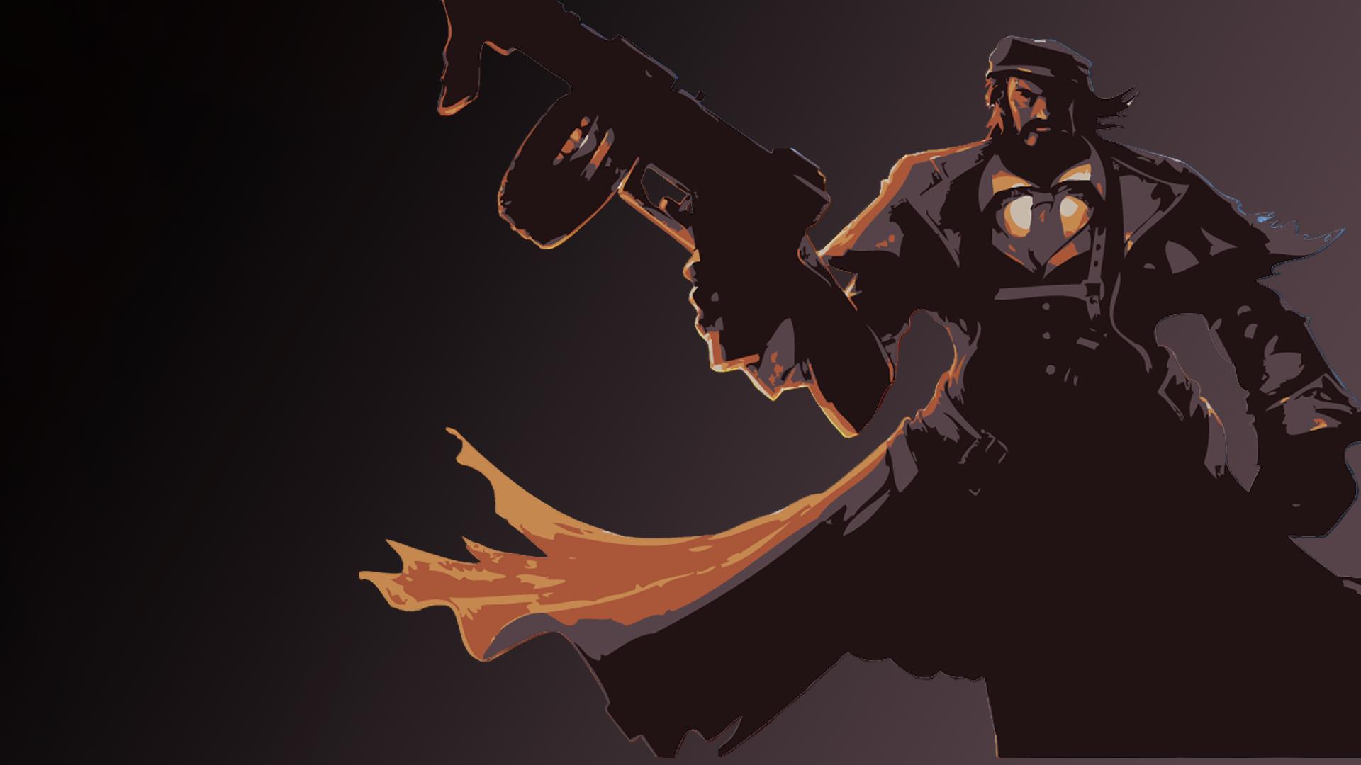 Mafia Graves Minimalistic Wallpaper - Graves Fan Art - HD Wallpaper 