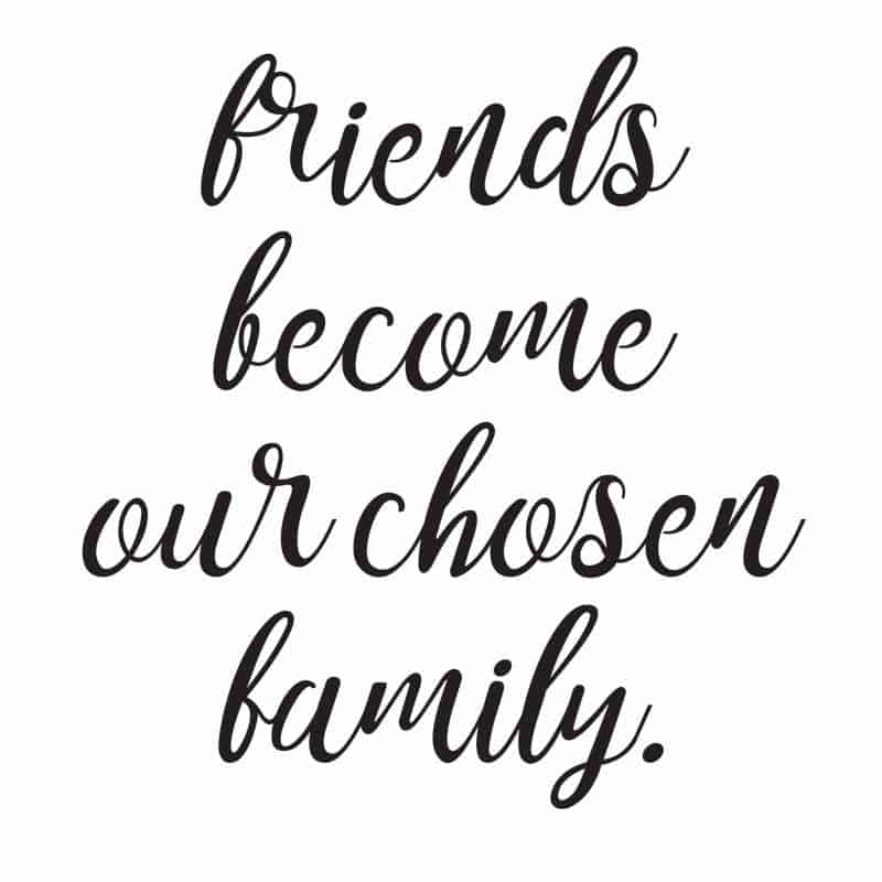 Friends Become Our Chosen Family - Nobody Chief Keef - HD Wallpaper 