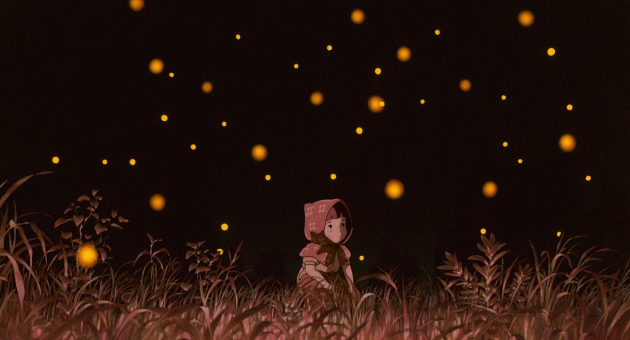 Grave Of Fireflies Gif - HD Wallpaper 