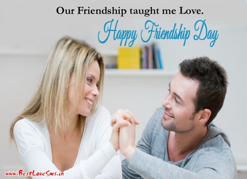Friendship Quotes With Pic - Male And Female Friendship Day Quotes - HD Wallpaper 