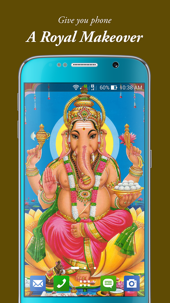 Lord Sree Maha Ganapathi - HD Wallpaper 