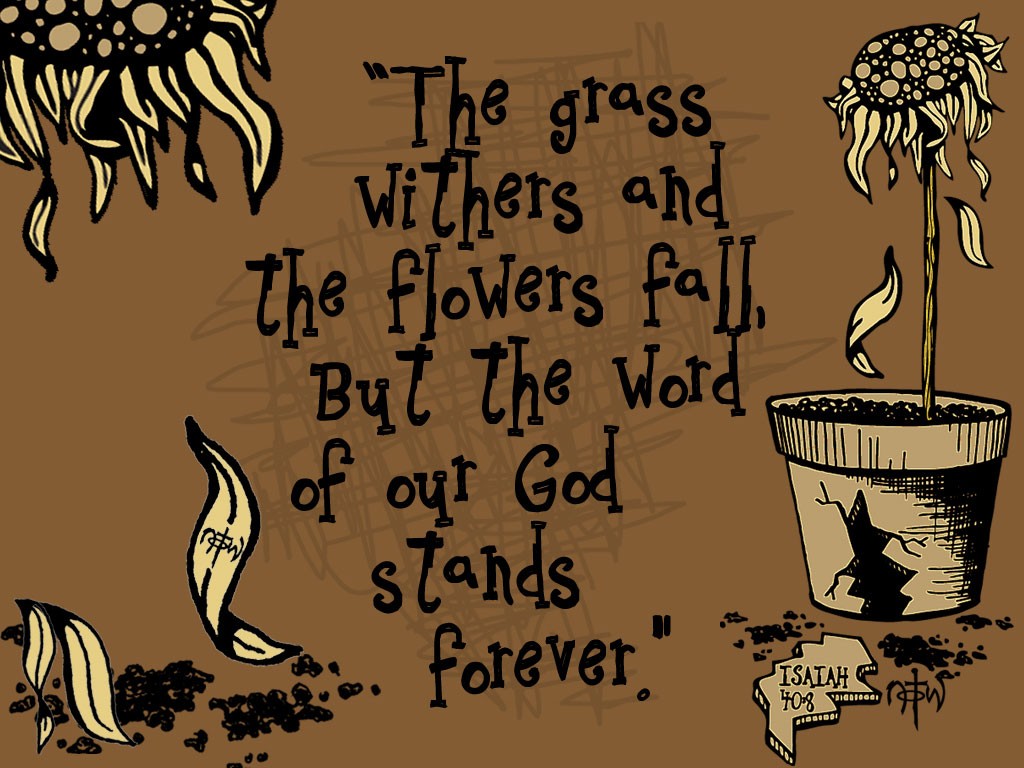 8 The Word Of God Stands Forever Christian Wallpaper - Word Of God - HD Wallpaper 