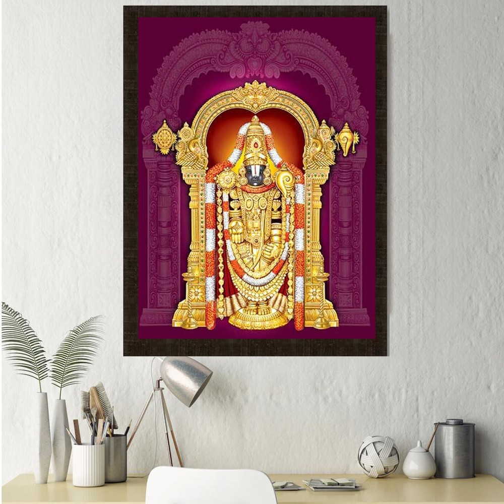 Yellow Background Buddha Painting - HD Wallpaper 