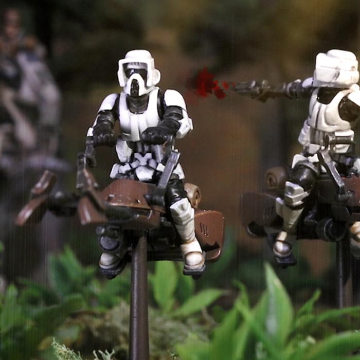 Star Wars Legion Speeder Bikes Wallpaper Engine - Star Wars Speeder Bike Legion - HD Wallpaper 