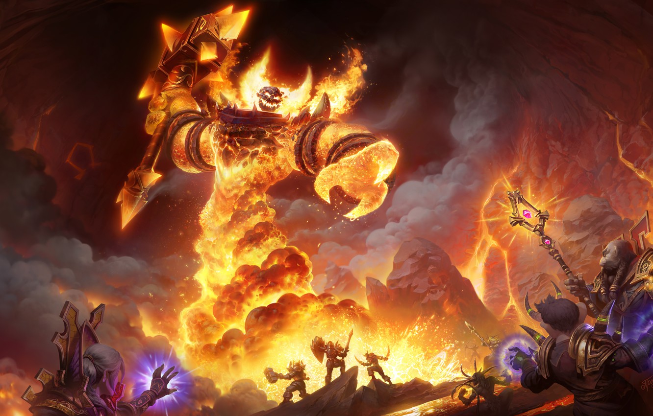 Photo Wallpaper World Of Warcraft, Warcraft, Blizzard - World Of Warcraft - HD Wallpaper 