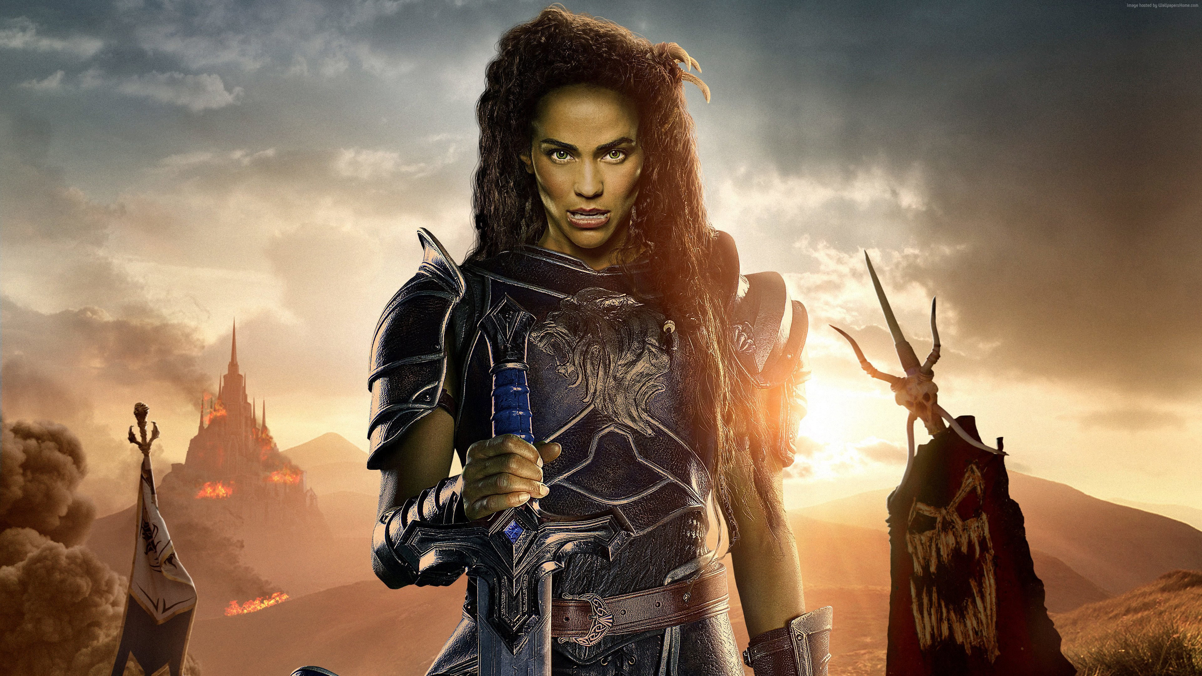 Best Warcraft Movie Wallpaper Id - Paula Maxine Patton Warcraft - HD Wallpaper 