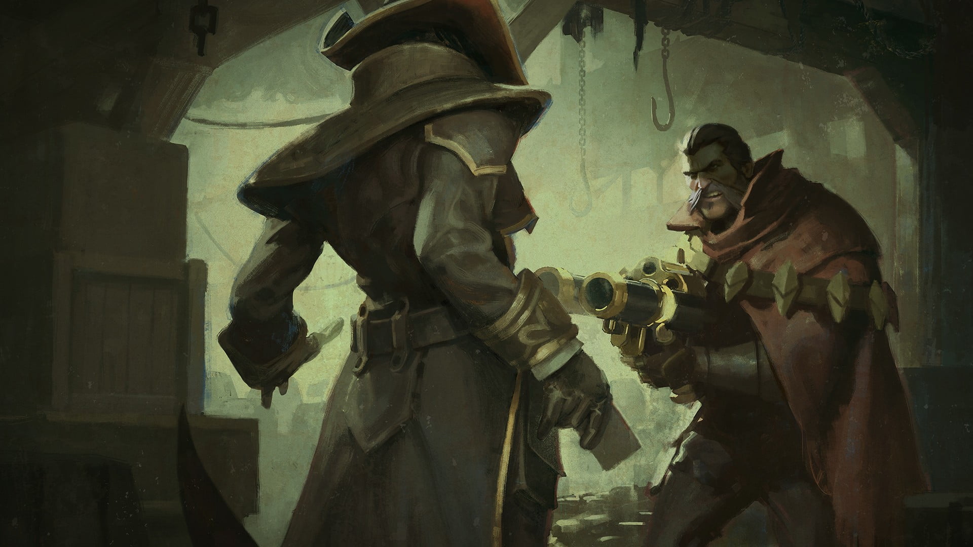 Bilgewater Graves Twisted Fate - HD Wallpaper 