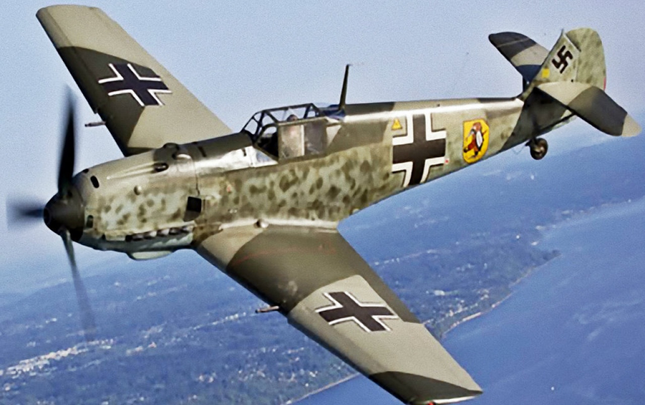 Messerschmitt Bf-109e Wallpapers - German Plane Ww2 Messerschmitt - HD Wallpaper 