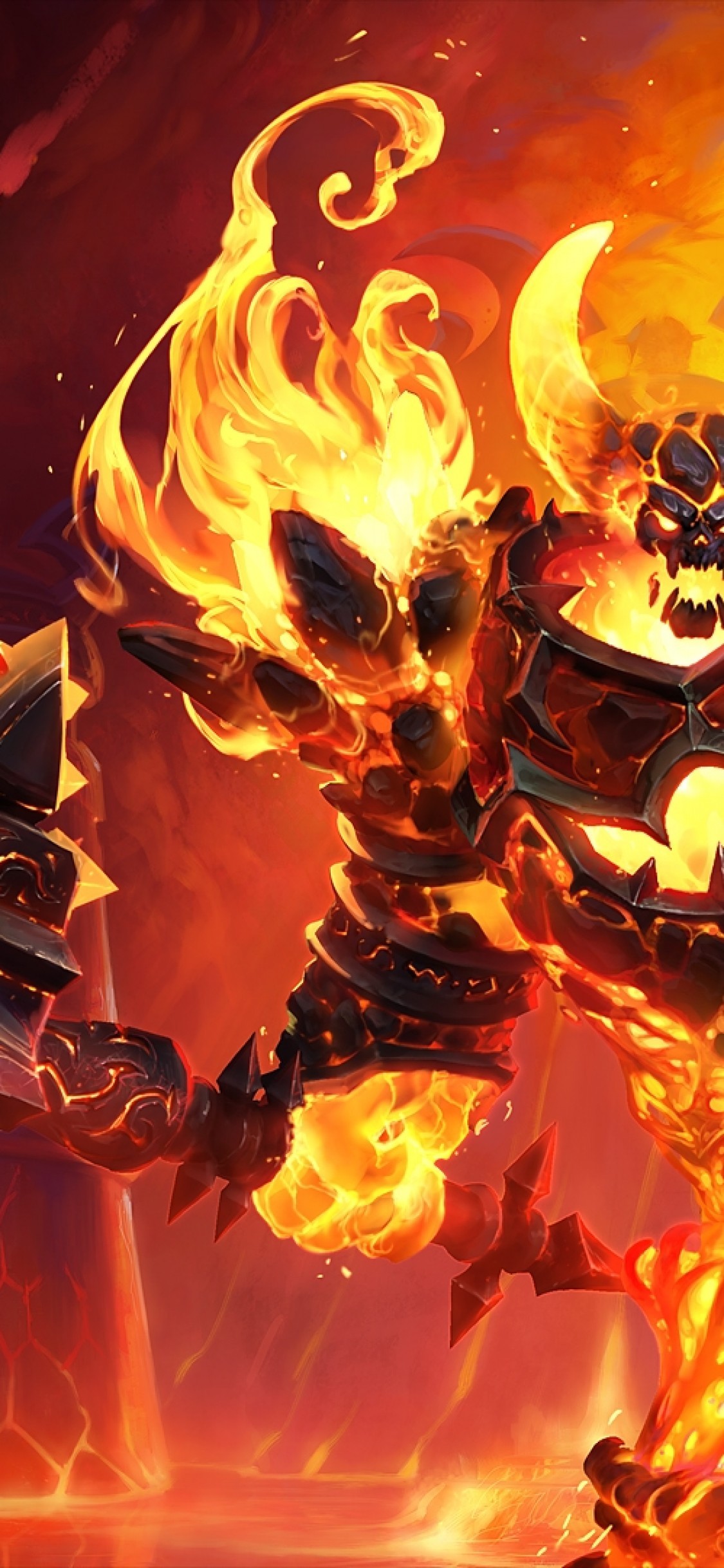 Heroes Of The Storm, Ragnaros, World Of Warcraft, Artwork - Wow Ragnaros - HD Wallpaper 