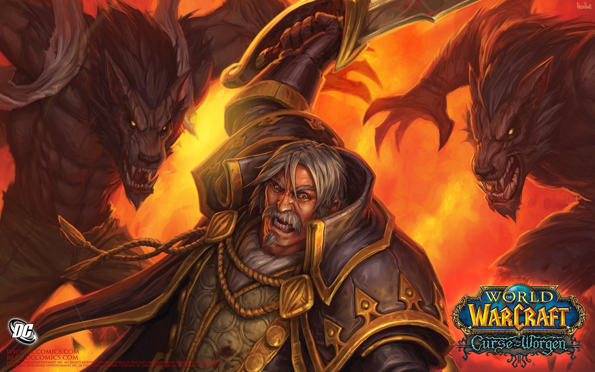 World Of Warcraft Wallpapers Hd / Desktop And Mobile - Curse Of The Worgen 4 - HD Wallpaper 