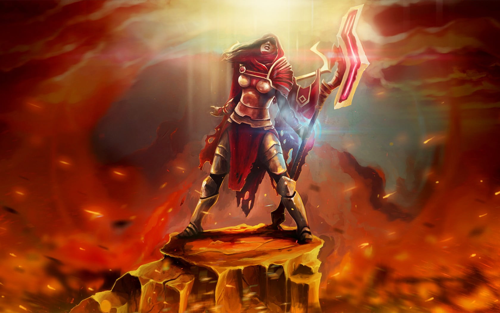 Legion Commander Dota 2 Wallpaper Hd - HD Wallpaper 