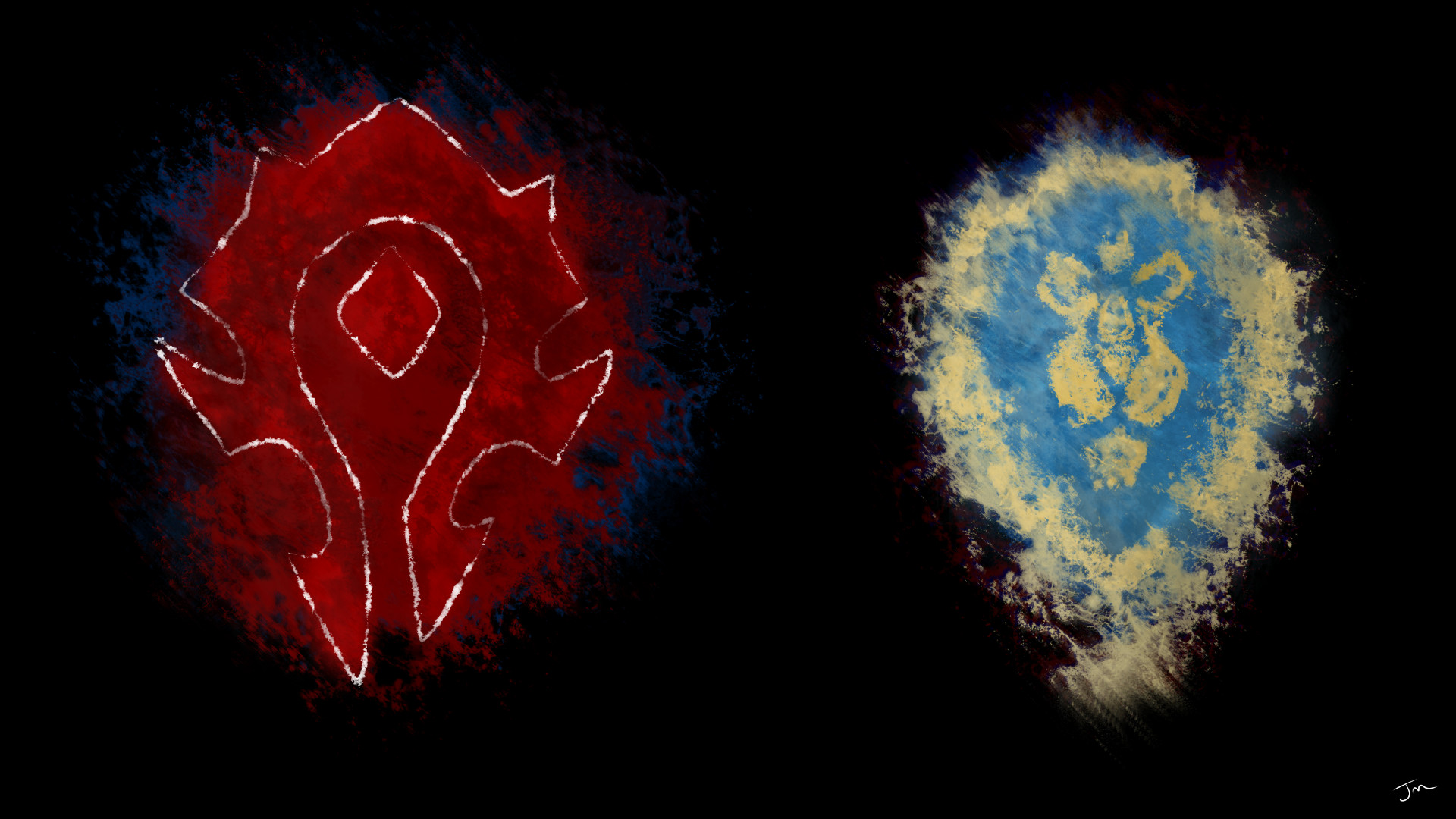 Alliance/horde Wallpaper I Made Need - Alliance Horde - HD Wallpaper 