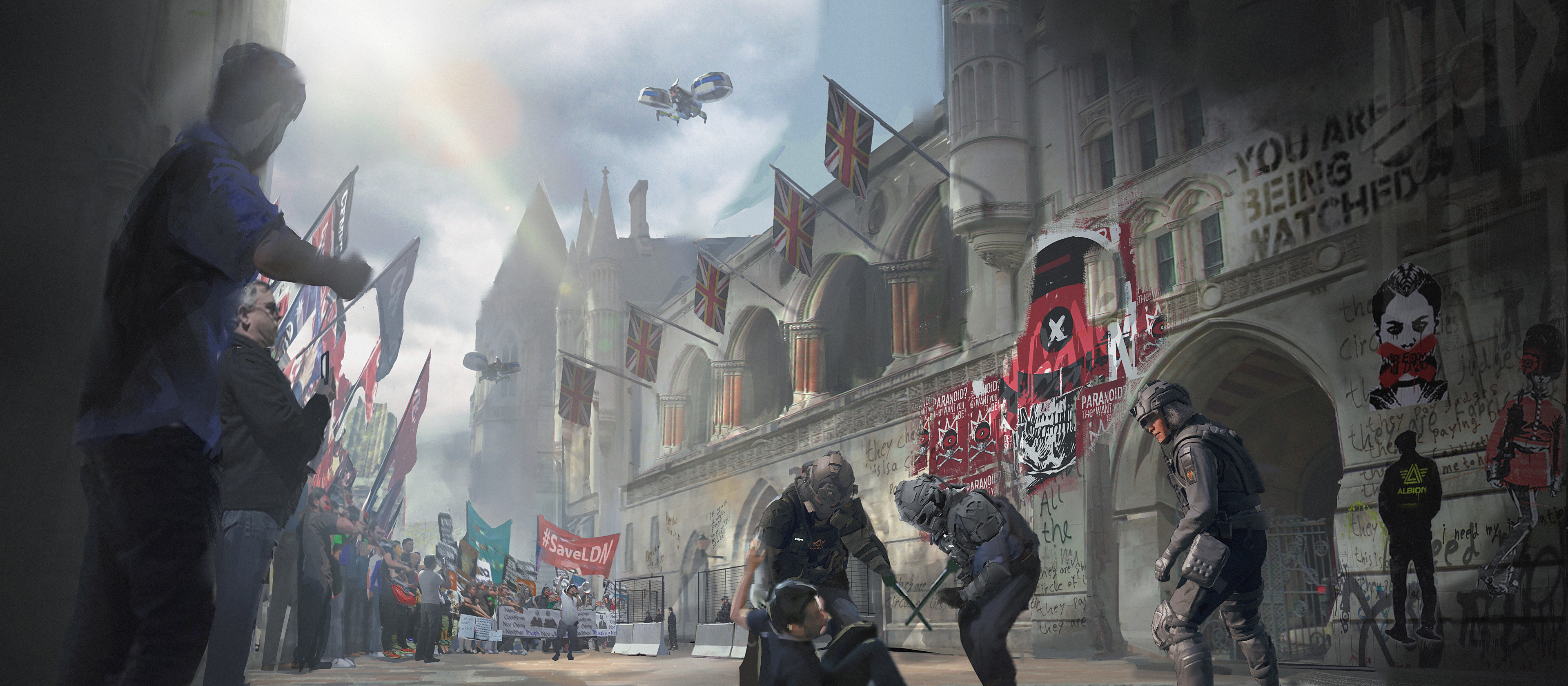 Watch Dogs Legion Art - HD Wallpaper 