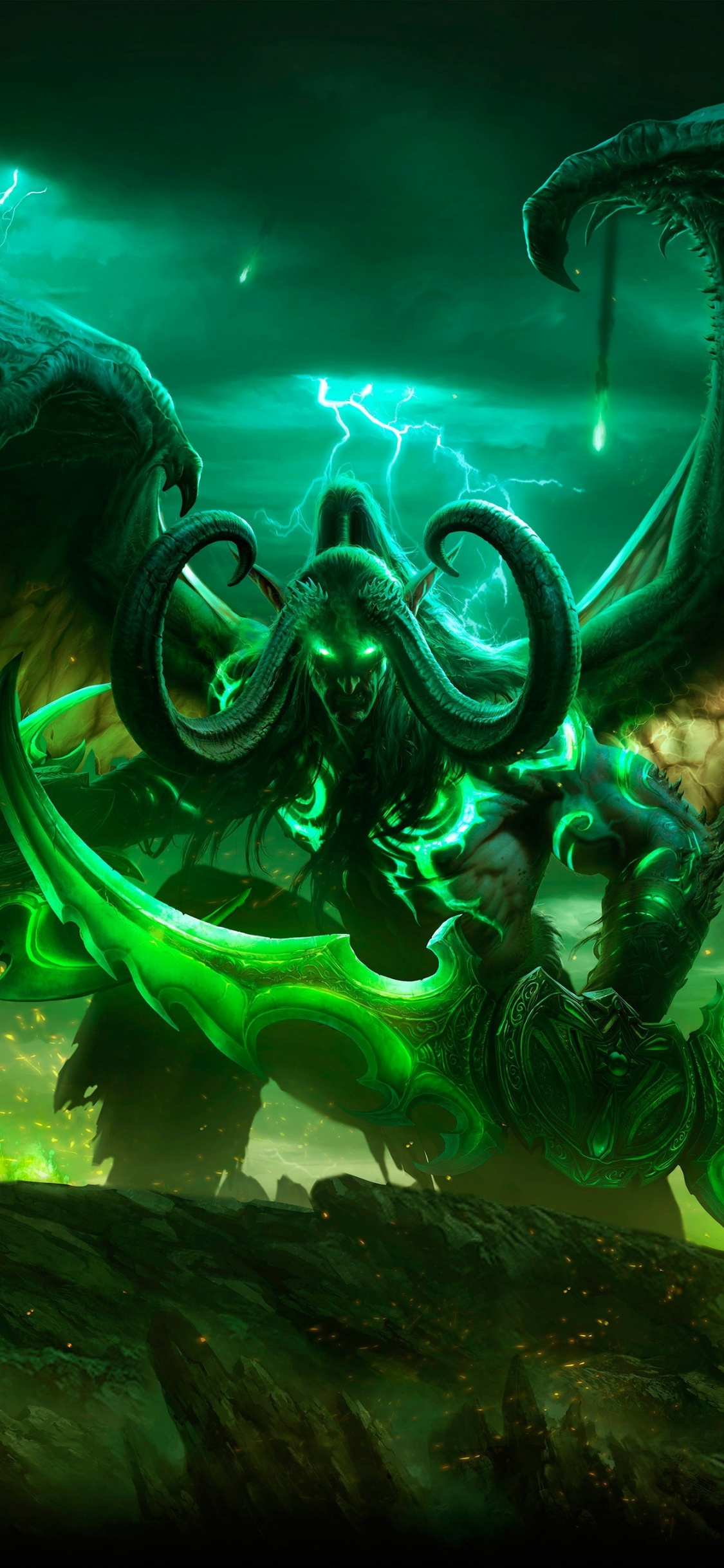 Illidan Stormrag, World Of Warcraft - World Of Warcraft - HD Wallpaper 