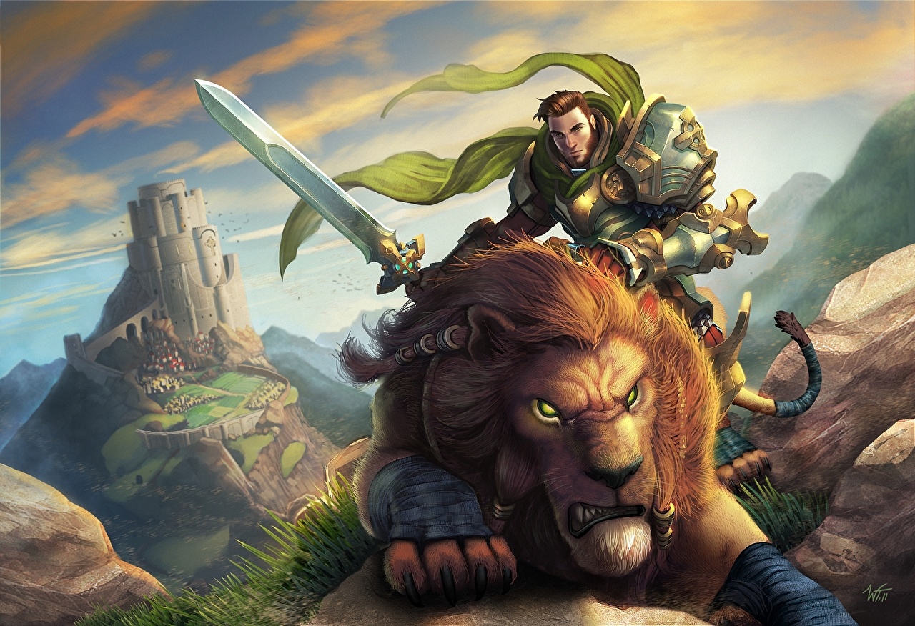 World Of Warcraft Human Warrior - HD Wallpaper 
