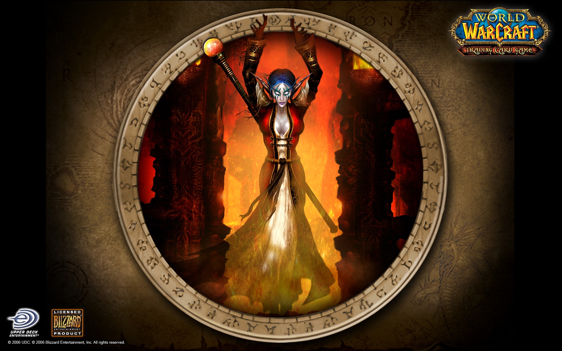 World Of Warcraft Mage Desktop - HD Wallpaper 