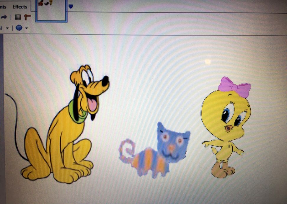 Mickey Mouse And Friends Chuck E Cheese Cat Baby Looney - Cartoon - HD Wallpaper 