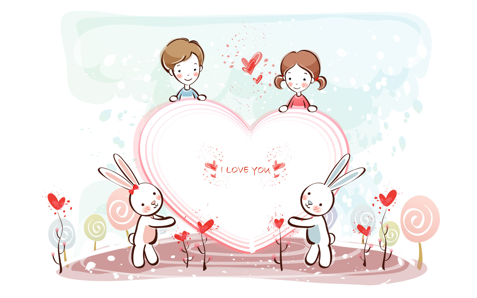 Romantic Valentine S Day Illustration Class - خوشحالی یعنی سالگرد عقدمون نزدیکه - HD Wallpaper 