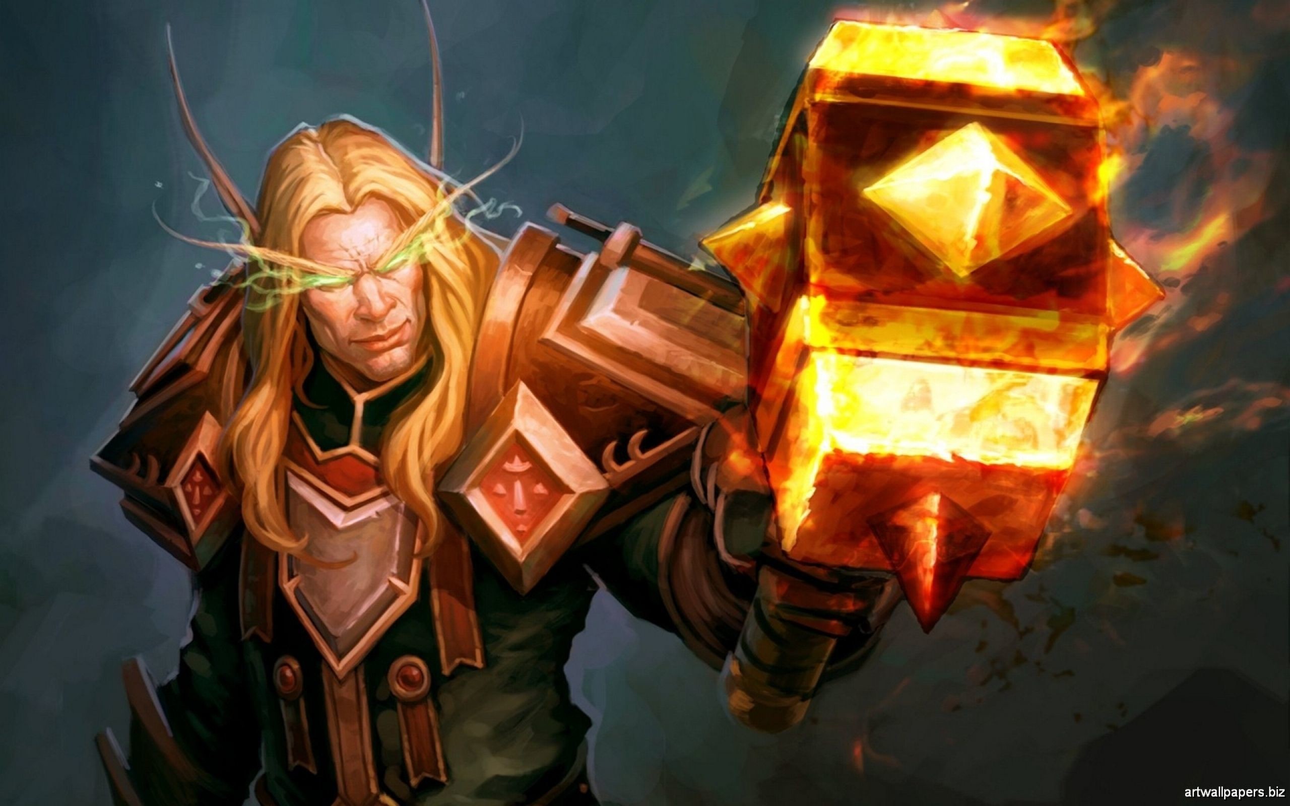 2560x1600, Blood Elf Video Games World Of Warcraft - Warcraft Paladin Paladin Wow - HD Wallpaper 