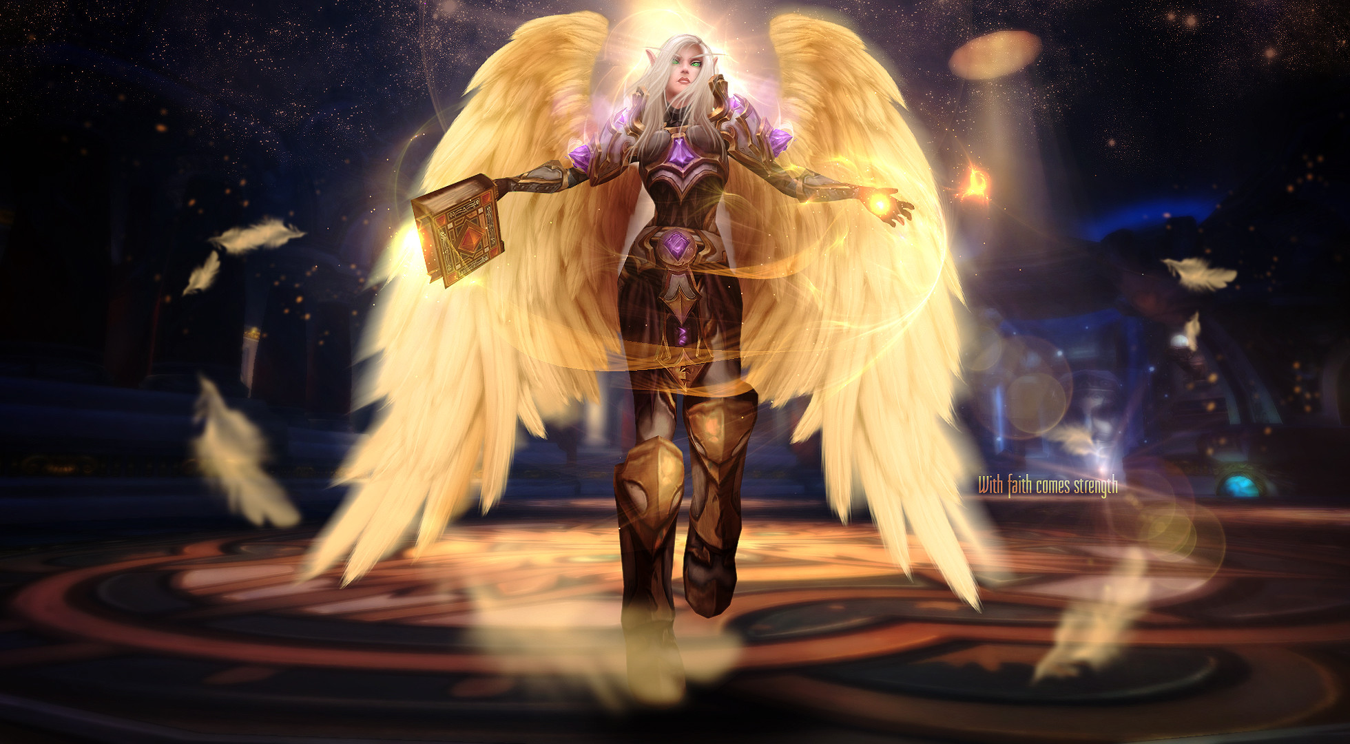 Top Wow Paladin Wallpaper Hd Iphonelovely - Holy Paladin World Of Warcraft - HD Wallpaper 