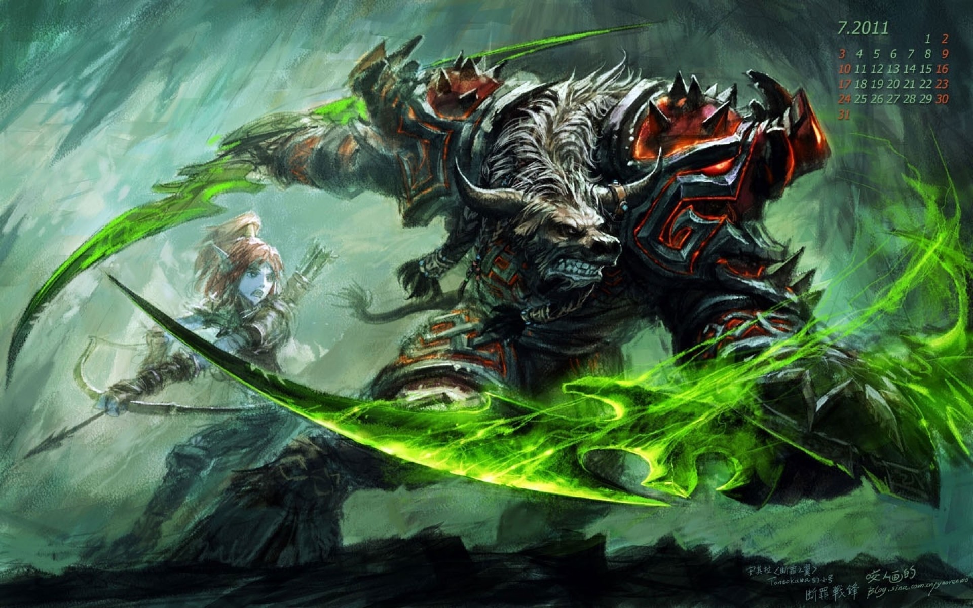 1920x1200, [quads Id 1] 
 Data Id 136006 
 Data Src - Wow Wallpaper Tauren - HD Wallpaper 