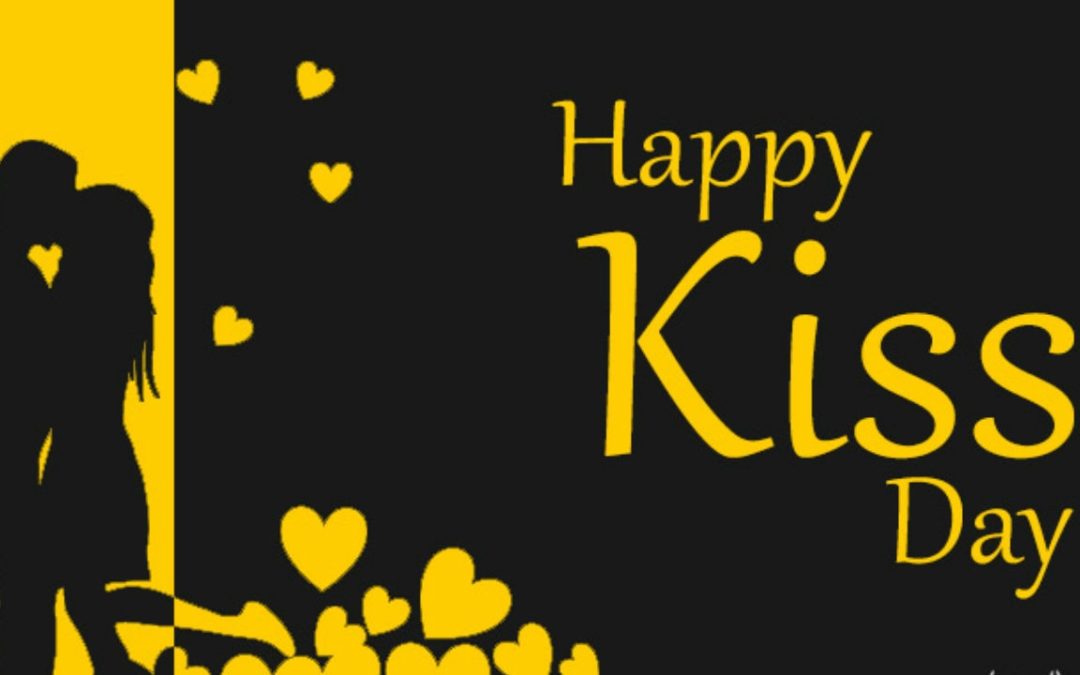 Happy Kiss Day Lines For Girlfriend Boyfriend In - Wish Kiss Day - HD Wallpaper 