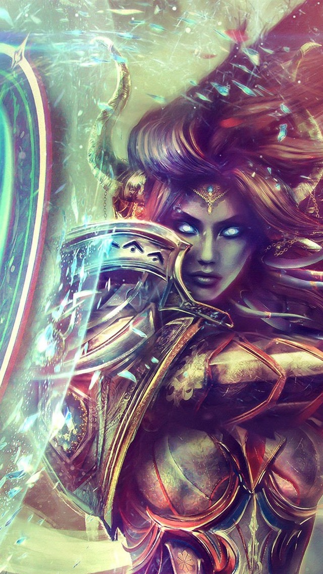 World Of Warcraft Draenei Paladin Art - HD Wallpaper 