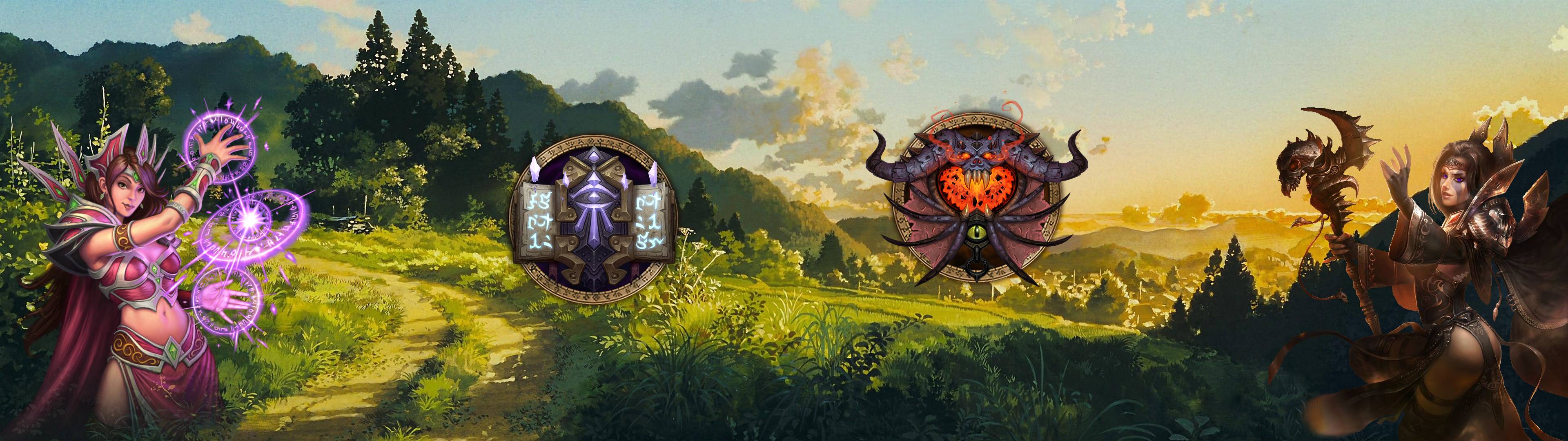 Wow Warlock Wallpaper - HD Wallpaper 