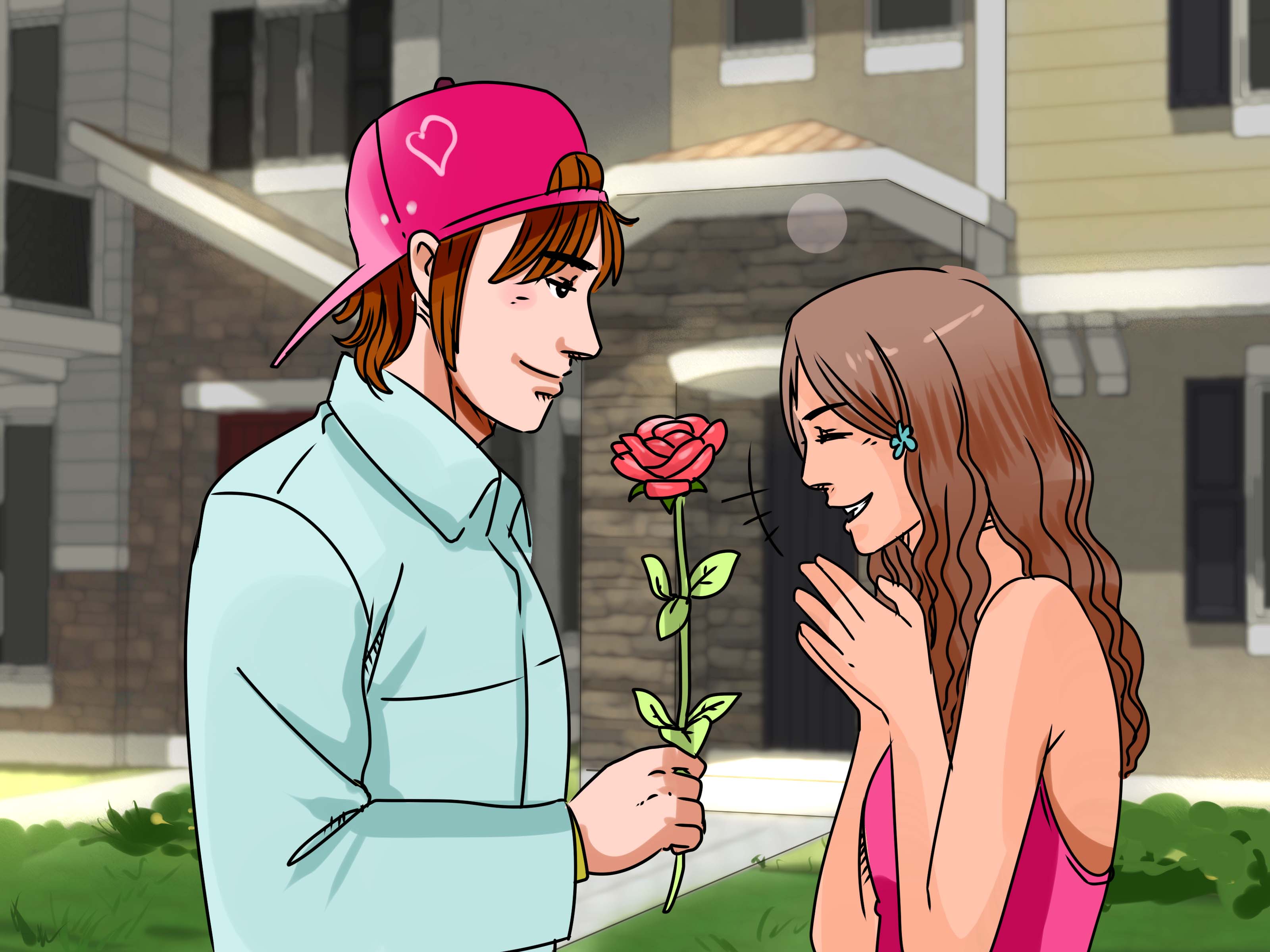 Image Titled Impress A School Girl Step - Gf Impress Wallpaper Hd - HD Wallpaper 