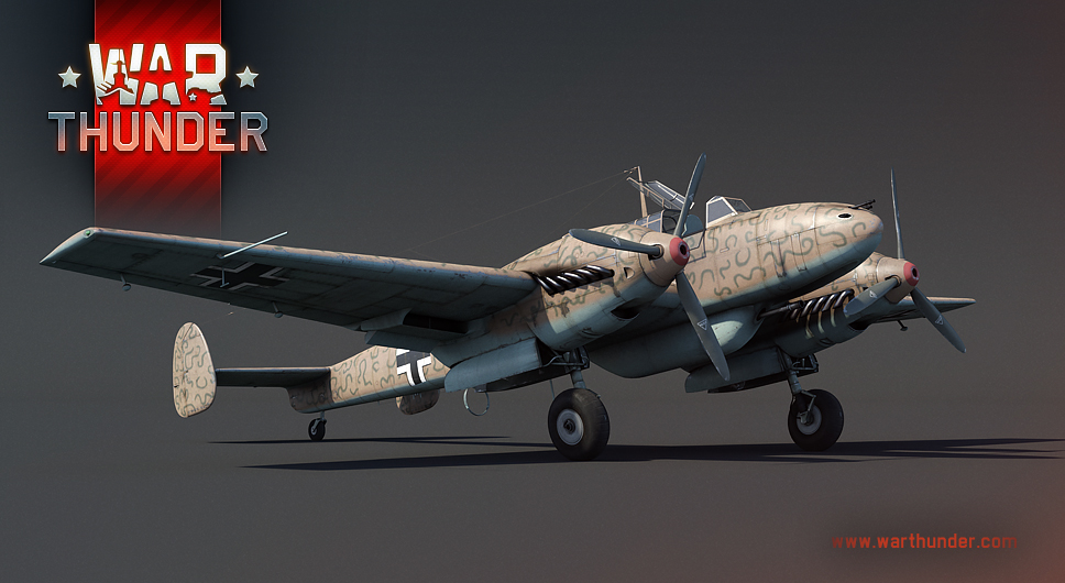 Bf 110 C 6 War Thunder - HD Wallpaper 