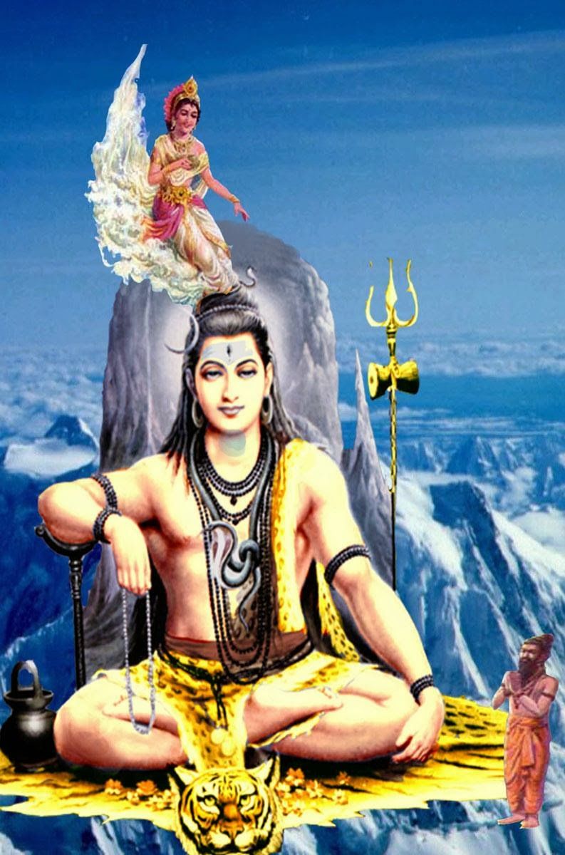 Ganga Shiva - HD Wallpaper 