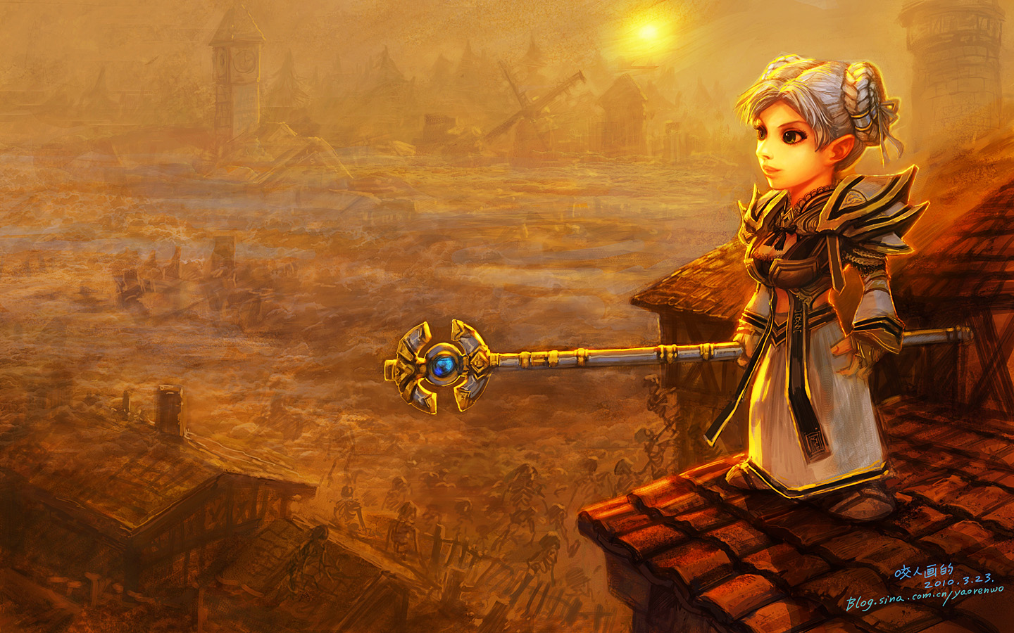 World Of Warcraft Wallpaper Gnome - HD Wallpaper 